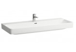 Waschtisch doppelt zur Wandmontage jednokomorowa 1200 x 460 jeden Hahnloch mm Laufen Pro S, H8149650001041