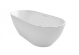 Badewanne freistehend Riho Bilbao 170x80cm weiß z Überlauf- sanitbuy.pl