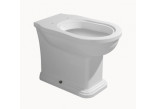 Becken WC, stehend Flaminia Efi weiß Glanz, 56 x 36 x 42 cm, Abfluss S/P, retro- sanitbuy.pl