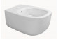 Wand-wc WC Flaminia Bonola 54 x 38 x 27 cm, weiß, goclean, Montageset- sanitbuy.pl