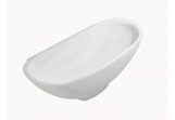 Badewanne Flaminia IO oval zur Wandmontage 165 cm