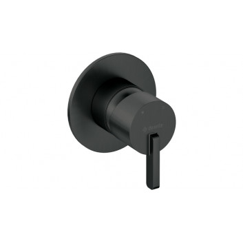 Brausearmatur mit Set, Deante Silia, nero