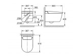GROHE Sensia Pro Toaleta myjąca do montażu z Unterputz- systemem spłukującym