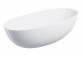 Badewanne freistehend 175x78cm, Omnires Shell M+, weiß matt