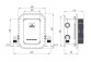 Dusch-set Unterputz z BOXem termostatycznym, Deante Box, Chrom