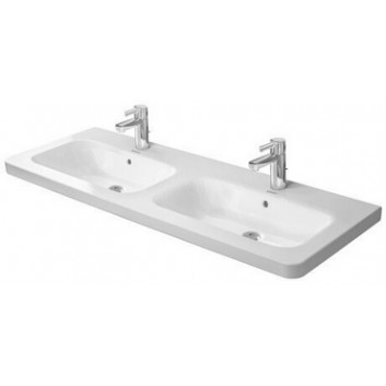 Waschtisch Duravit Starck 3, doppelt 130x48 cm