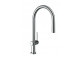 Küchenarmatur Hansgrohe Talis M54 220 1jet, stehend, obracana Auslauf, Stahl Szlachetna Finish