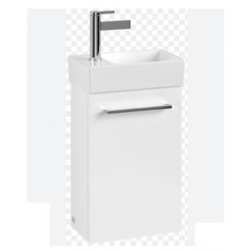 Schrank Unterbau- Villeroy&Boch Avento, 34x20cm, Scharniere von links, Crystal White