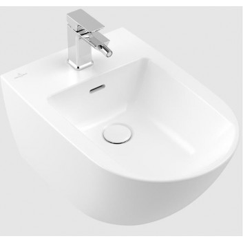 Becken abgehängt WC Villeroy&Boch Antao, 56x37 cm, bez kołnierza Weiss Alpin Ceramic Plus - weiß