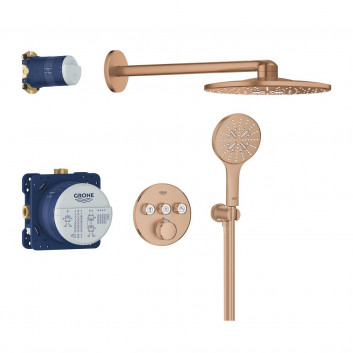 Dusch-set Unterputz Grohe Grohterm SmartControl Rainshower 310 SmartActive , Chrom