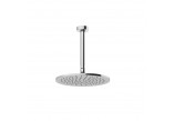 Kopfbrause Gessi Anello, rund, 250mm, regulowana, mit Deckenanschluss - Black Metal Brushed PVD