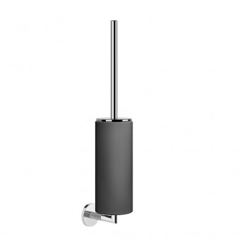 Wc-bürste Gessi Ingranaggio, zur Wandmontage, z czarną ceramiką - Black Metal Brushed PVD