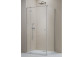 Seitenwand S1 70 Radaway Essenza New Black KDJ 66.7-68.2-200cm, profil schwarz, Glas transparent