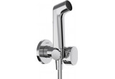 Brausekopf Hansgrohe Bidette 1jet S EcoSmart mit Mischer, uchwytem i wężem Dusch- 125 cm - Chrom