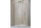 Seitenwand S1 70 Radaway Essenza New Black KDJ 66.7-68.2-200cm, profil schwarz, Glas transparent