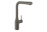 Spültischarmatur Grohe Essence SmartControl, herausziehbarer Auslauf - brushed hard graphite