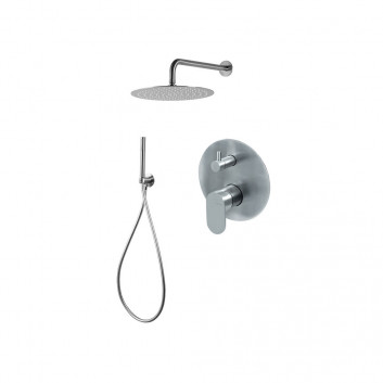 System Brause- Demm Drake, Unterputz, 2 wyjścia wody, Kopfbrause 20cm, Chrom