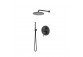 Dusch-set Vema Maira, Unterputz, 2 wyjścia wody, Kopfbrause rund 20cm, Chrom