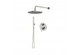 Dusch-set Vema Maira, Unterputz, 2 wyjścia wody, Kopfbrause rund 20cm, Chrom
