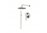 Dusch-set Vema Timea, Unterputz, 2 wyjścia wody, Kopfbrause 20cm, Chrom