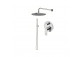 Dusch-set Vema Timea, Unterputz, 2 wyjścia wody, Kopfbrause 20cm, Chrom