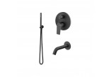 Dusch-set Vema Timea, Unterputz, 2 wyjścia wody, mit Auslauf 17cm, Chrom