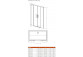 Radaway Arta KDD B Kabine 80x80cm Glas transparent- sanitbuy.pl