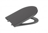 Wc-sitz mit Softclosing Compacto Roca Inspira Round, onyks
