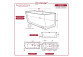 Eck-badewanne freistehend Corsan Intero 150 x 74,5 cm weiß, montaż prawostronny, korek klik-klak Chrom