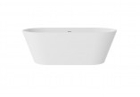 PYTAJ O RABAT ! Badewanne freistehend oval Besco Otylia 160x77cm Retro + Füße złote