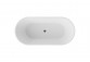 PYTAJ O RABAT ! Badewanne freistehend oval Besco Otylia 160x77cm Retro + Füße złote
