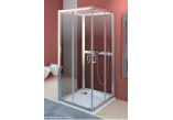 Kabine czterościenna Radaway Premium Plus 2S, 90x90 cm, Glas transparent/grafit