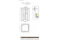 Kabine czterościenna Radaway Premium Plus 2S, 90x90 cm, Glas transparent/grafit