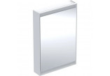 Spiegelschrank z ComfortLight i dwojgiem Tür, montaż Aufputz-, Höhe 90 cm, Geberit ONE - Aluminium anodyzowane 