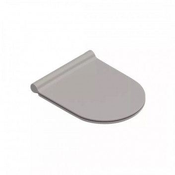 Becken Catalano Sfera 55x35 cm hängend Silentech (bez kołnierza) - tortora matt