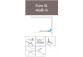 Duschkabine Radaway Furo-SL Brushed Gold Walk-in 1200x2000 mm, rechte Version - Glas transparent, profil golden szczotkowany