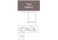 Duschkabine Radaway Furo Brushed Gold Walk-in 1200x2000 mm, ze stabilizatorem poprzecznym, rechte Version - Glas transparent, profil golden szczotkowany