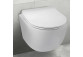 Becken abgehängt WC Balneo Luna Tornado 36,5x48,5 cm, weiß bez kołnierza mit WC-Sitz mit Softclosing z duroplastu
