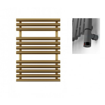 Grzejnik elektryczny Terma Rolo Hanger 120x26 cm z grzałką zewnętrzną One - Farbe RAL i Farbey specjalne