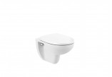 Sitz WC Roca Victoria mit Softclosing, Supralit - weiß