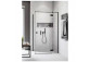 Seitenwand S1 70 Radaway Essenza New Black KDJ 66.7-68.2-200cm, profil schwarz, Glas transparent