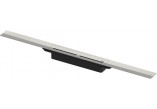 Profil prysznicowy Tece Drainprofile mit Schicht PVD, gebürsteter Stahl 1000 mm, w Farbeze schwarz 