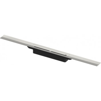 Profil prysznicowy Tece Drainprofile mit Schicht PVD, gebürsteter Stahl 1000 mm, w Farbeze schwarz 