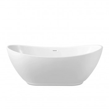 Becken abgehängt WC Balneo Luna Tornado 36,5x48,5 cm, weiß bez kołnierza mit WC-Sitz mit Softclosing z duroplastu