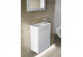 Schrank pod umywalkę mini Ravak SD Classic II 40x22x50 cm, hängend, Version links - weiß Glanz