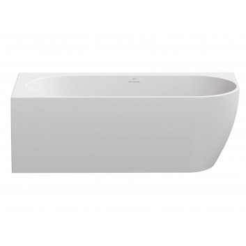 Badewanne freistehend do ściany Ravak Freedom Corner 170x80 cm, wariant prawy - weiß, osłona odpływu weiß