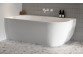 Badewanne freistehend do ściany Ravak Freedom Corner 170x80 cm, wariant prawy - weiß, osłona odpływu weiß
