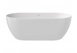 Badewanne freistehend do ściany Ravak Freedom Corner 170x80 cm, wariant lewy - weiß, osłona odpływu weiß