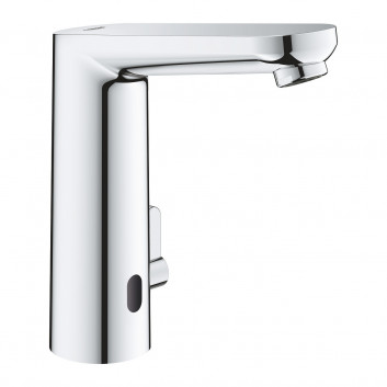 Waschtischarmatur elektronisch GROHE Eurosmart Cosmopolitan E stehend, Infrarot, rozmiar L mit Mischer i mit Regelung ogranicznikiem temperatury - Chrom