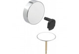 Set Finishing Geberit Split d52, do Setu odpływowo-przelewowego do der Unterputzarmatur - weiß/ Chrom glänzend